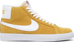 Nike: Жёлтые кроссовки  Zoom Blazer