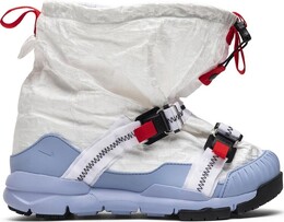 Nike: Белые кроссовки 