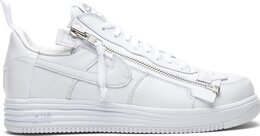 Nike: Белые кроссовки 