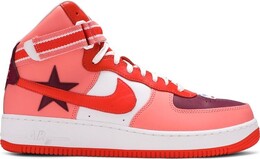 Nike: Розовые кроссовки  Air Force 1 High