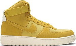 Nike: Жёлтые кроссовки  Air Force 1 High