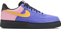 Nike: Фиолетовые кроссовки  Air Force 1