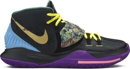Nike: Чёрные кроссовки  Kyrie 6