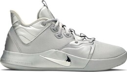 Nike: Серебристые кроссовки  PG 3