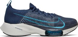 Nike: Синие кроссовки  Air Zoom