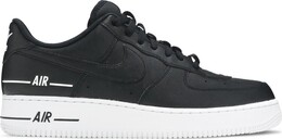 Nike: Чёрные кроссовки  Air Force 1