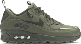Nike: Кроссовки  Air Max 90 цвета хаки