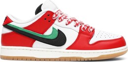 Nike: Красные кроссовки  Dunk Low