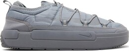 Nike: Серые кроссовки 