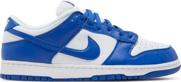 Nike: Синие кроссовки  Dunk Low Retro