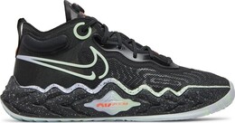 Nike: Чёрные кроссовки  Air Zoom