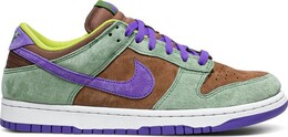 Nike: Зелёные кроссовки  Dunk Low SP