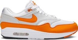 Nike: Оранжевые кроссовки  Air Max 1