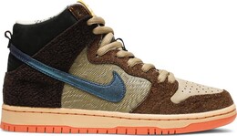 Nike: Бежевые кроссовки  Dunk High Pro SB