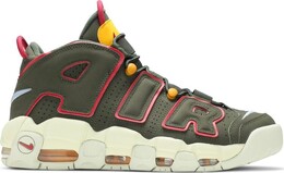 Nike: Кроссовки  Air More Uptempo цвета хаки