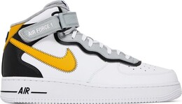Nike: Тёмные кроссовки  Air Force 1