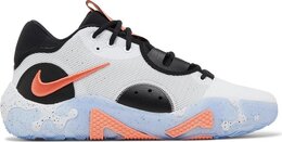 Nike: Белые кроссовки 