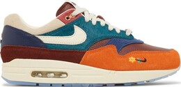 Nike: Оранжевые кроссовки  Air Max 1 SP
