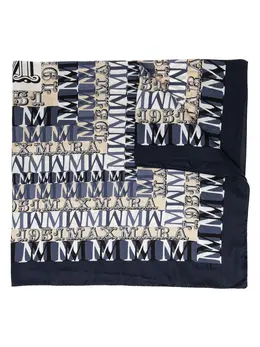 Max Mara: Шарф с принтом 