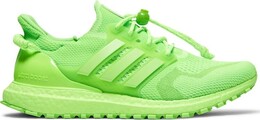Adidas: Зелёные кроссовки  UltraBoost