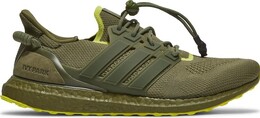 Adidas: Зелёные кроссовки  UltraBoost
