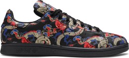 Adidas: Чёрные кроссовки  Stan Smith