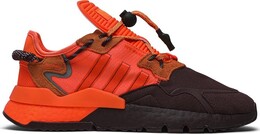 Adidas: Оранжевые кроссовки  Nite Jogger