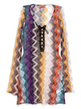 Missoni: Многоцветное платье 