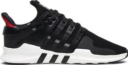 Adidas: Чёрные кроссовки  EQT Support ADV