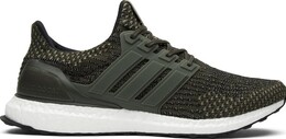 Adidas: Зелёные кроссовки  UltraBoost