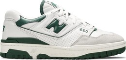 New Balance: Белые кроссовки  550