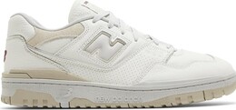 New Balance: Белые кроссовки  550