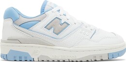 New Balance: Белые кроссовки  550