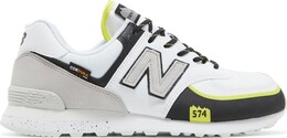 New Balance: Белые кроссовки 
