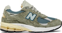 New Balance: Серые кроссовки  2002R
