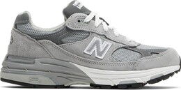 New Balance: Серые кроссовки 