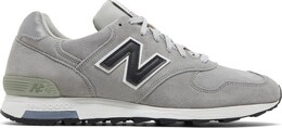 New Balance: Серые кроссовки 