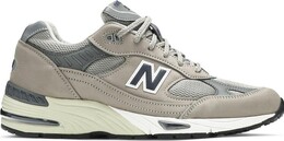 New Balance: Серые кроссовки  991