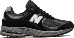 New Balance: Чёрные кроссовки  2002R