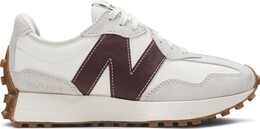 New Balance: Бордовые кроссовки  327