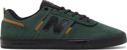 New Balance: Зелёные кроссовки  306