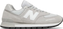 New Balance: Синие кроссовки  574