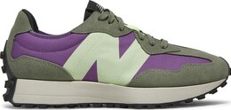 New Balance: Фиолетовые кроссовки  327