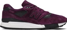 New Balance: Фиолетовые кроссовки 