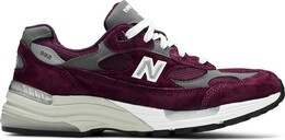 New Balance: Красные кроссовки  992