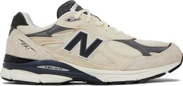 New Balance: Бежевые кроссовки 