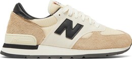 New Balance: Бежевые кроссовки 