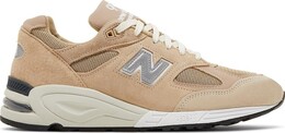 New Balance: Бежевые кроссовки 