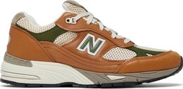 New Balance: Бежевые кроссовки  991