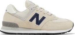 New Balance: Синие кроссовки 